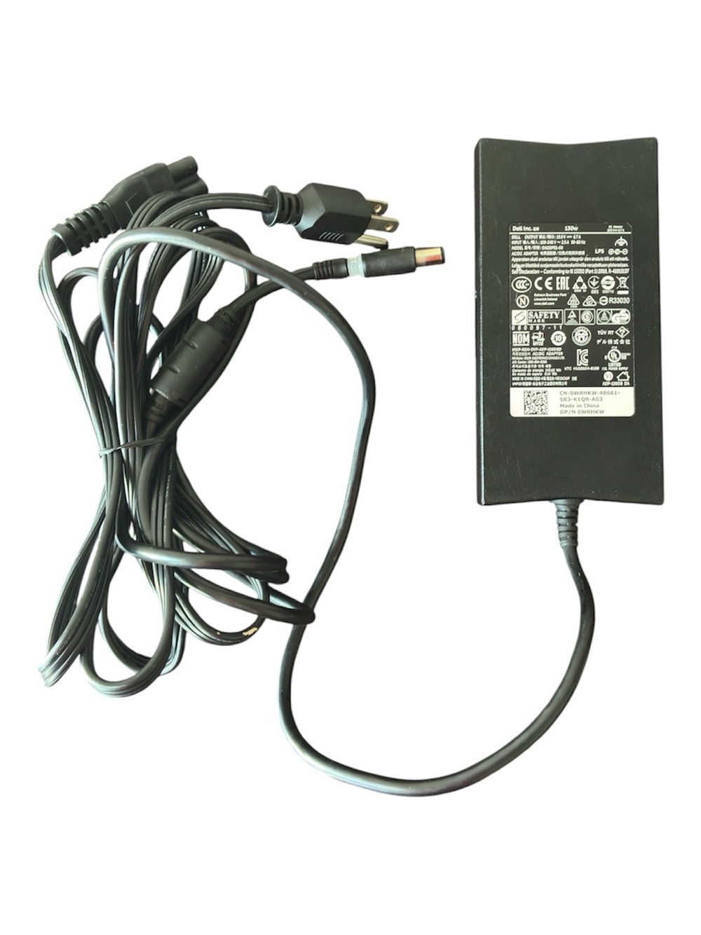 Dell 130W Laptop Power Supply